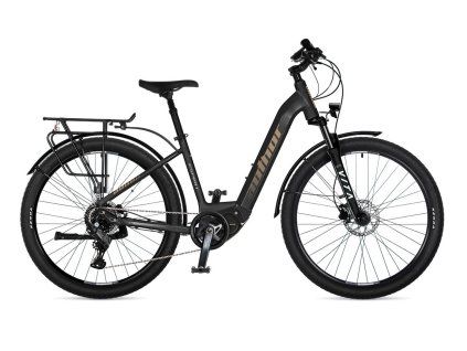 AUTHOR ESPIRIT 2026 ŠEDÁ/ČIERNA (v cene bicykla 2 batérie) 19"