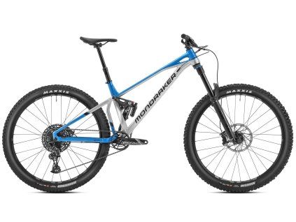 MONDRAKER Superfoxy, racing silver/blue marlin, 2023 (Varianta Velikost M)